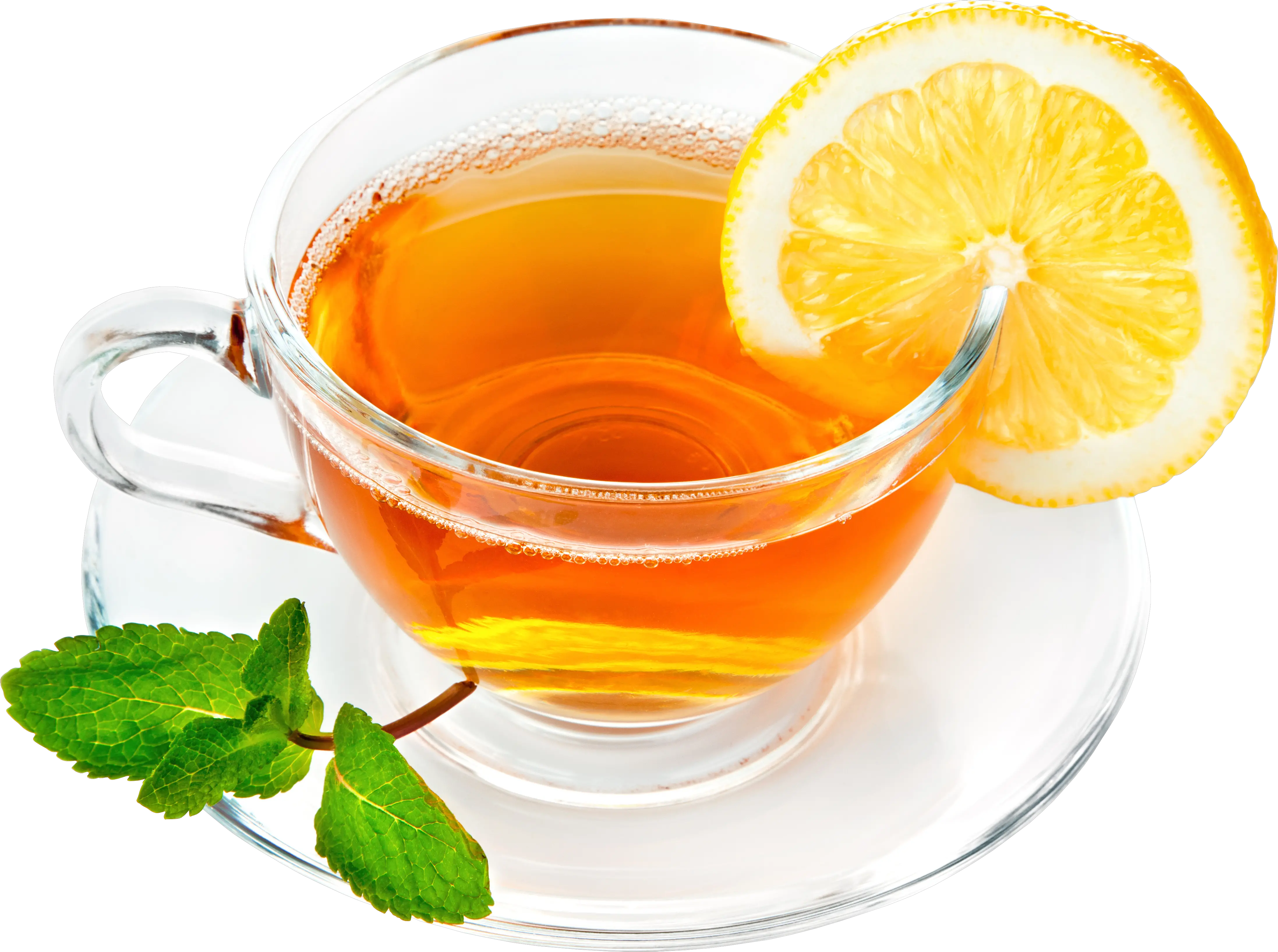 Tea with lemon PNG