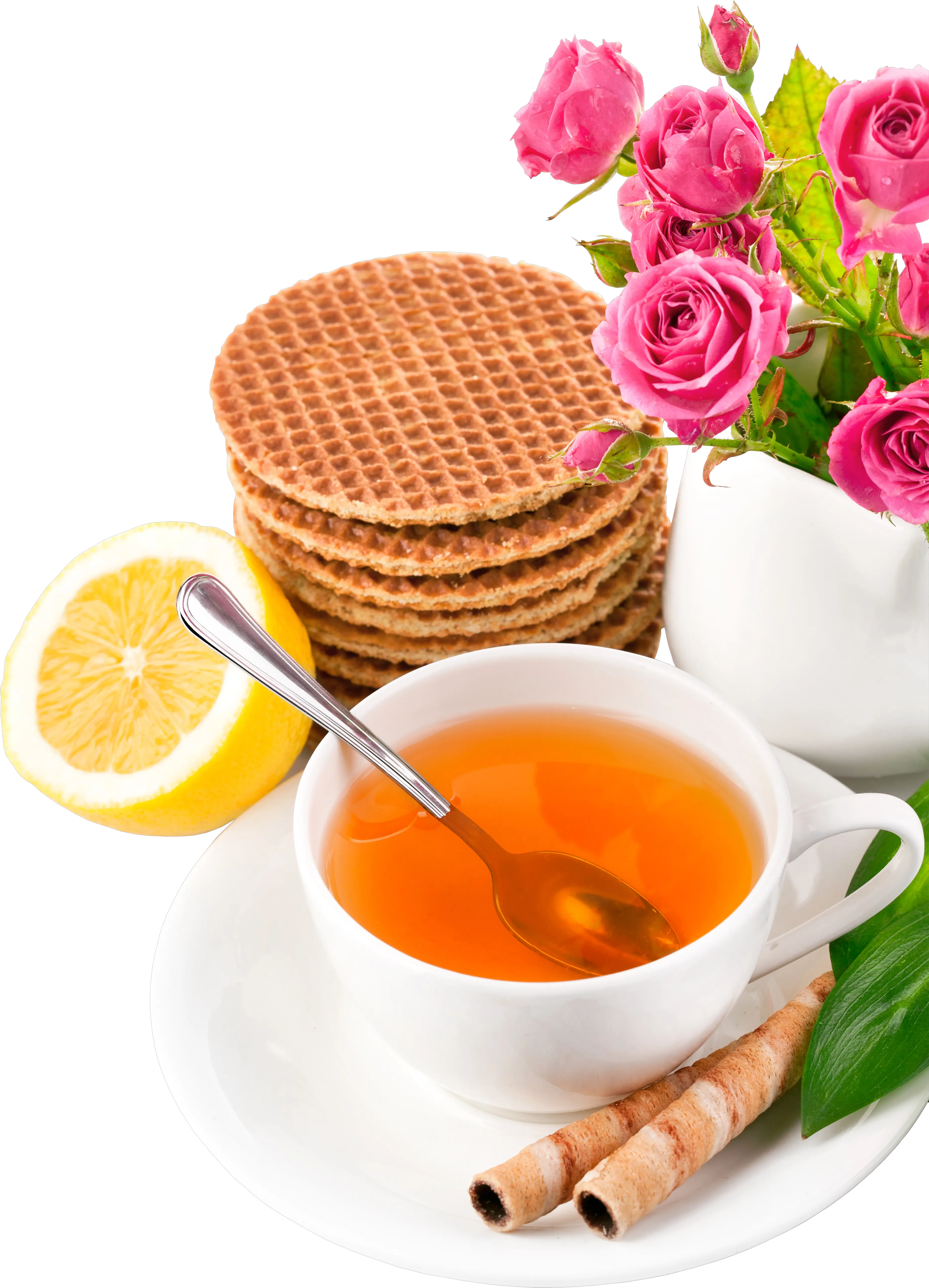 Tea with lemon PNG