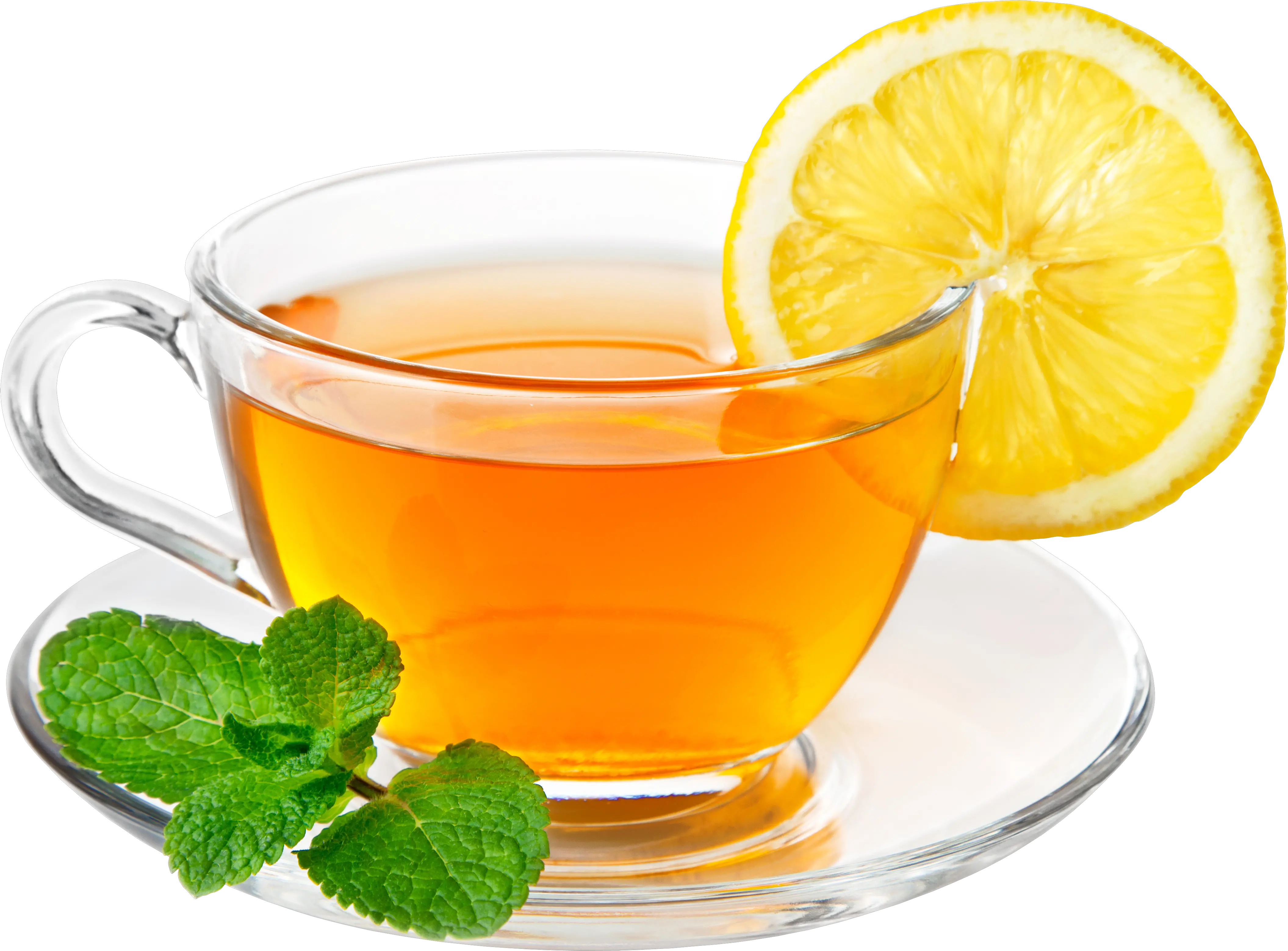 Tea with lemon PNG