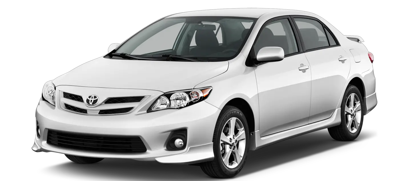 white Toyota PNG image free car image