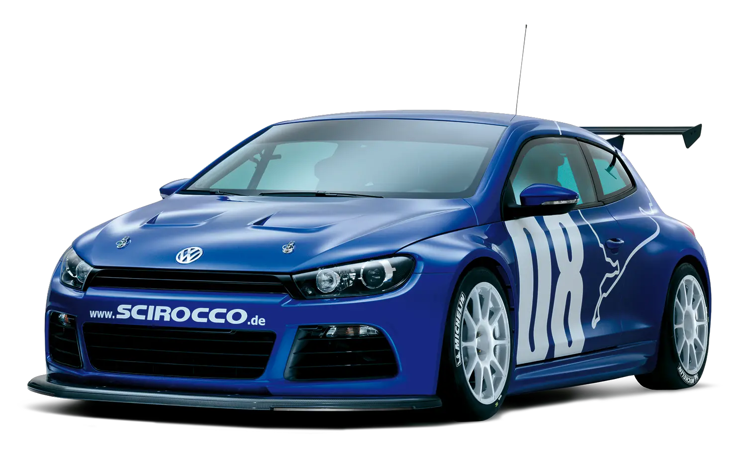 Racing Volkswagen Scirocco PNG car image