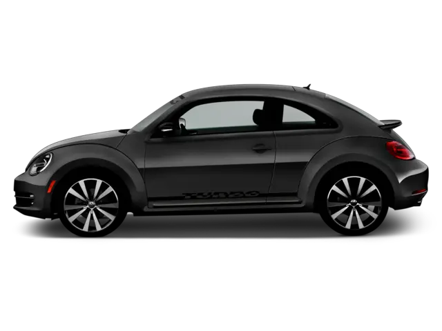 Black Volkswagen Beetle PNG car image