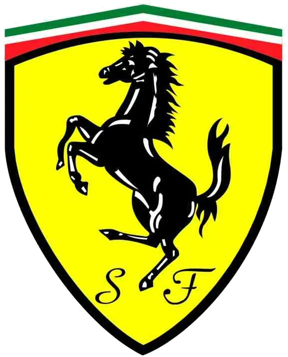 Ferrari car logo PNG brand image