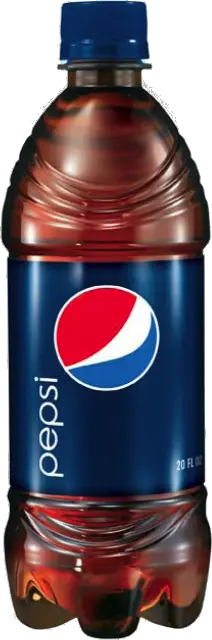 Pepsi bottle PNG image