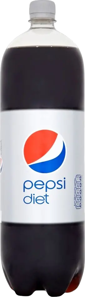 Pepsi diet bottle PNG image