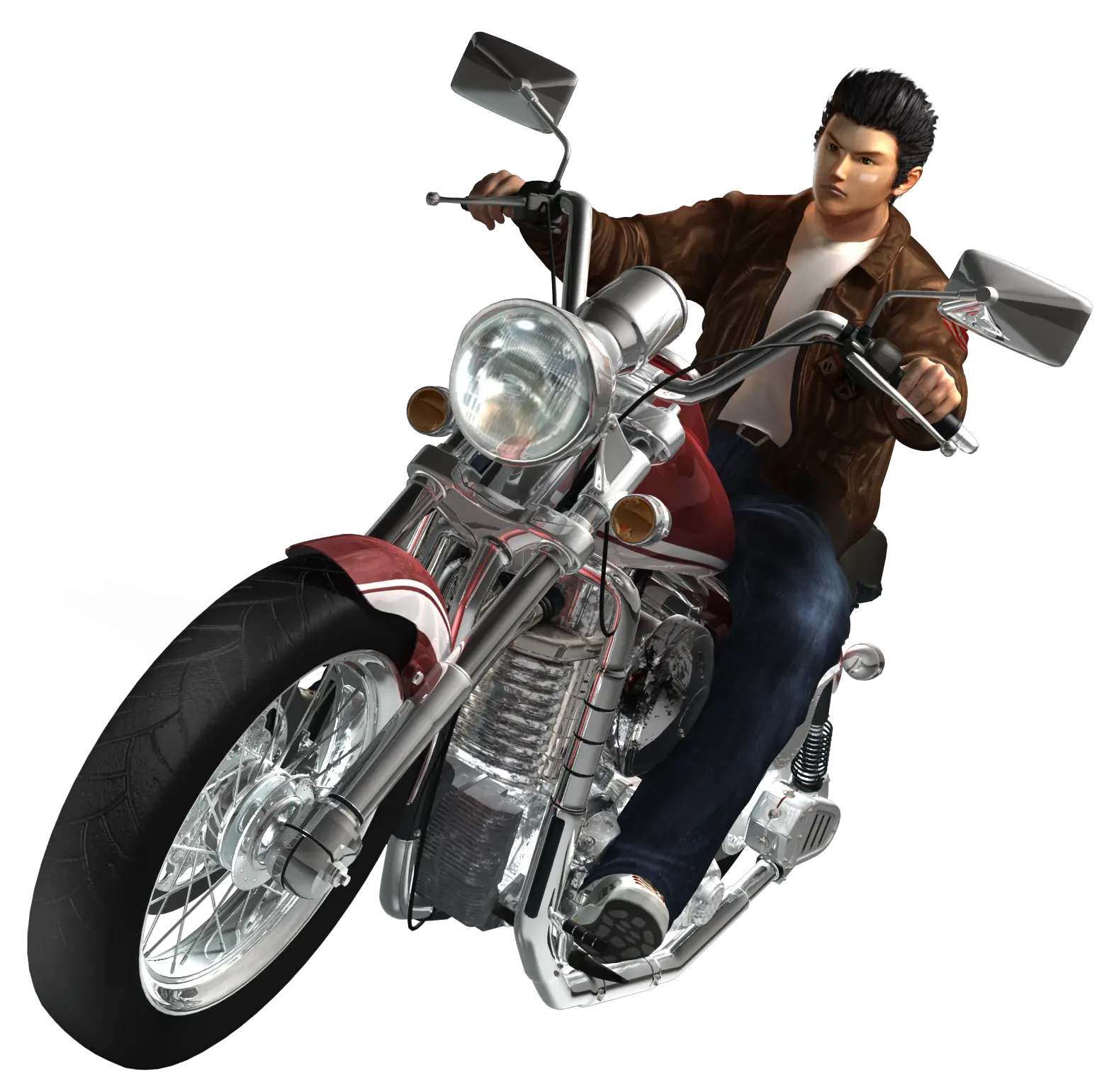 Motorbiker on motorcycle PNG image man on motorcycle PNG image