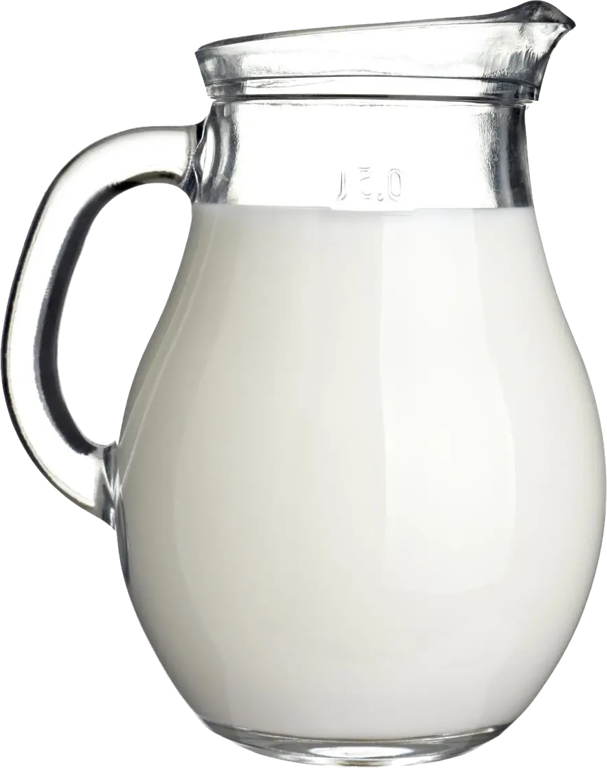 Milk jar PNG