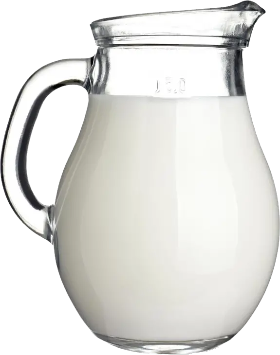 milk jar PNG