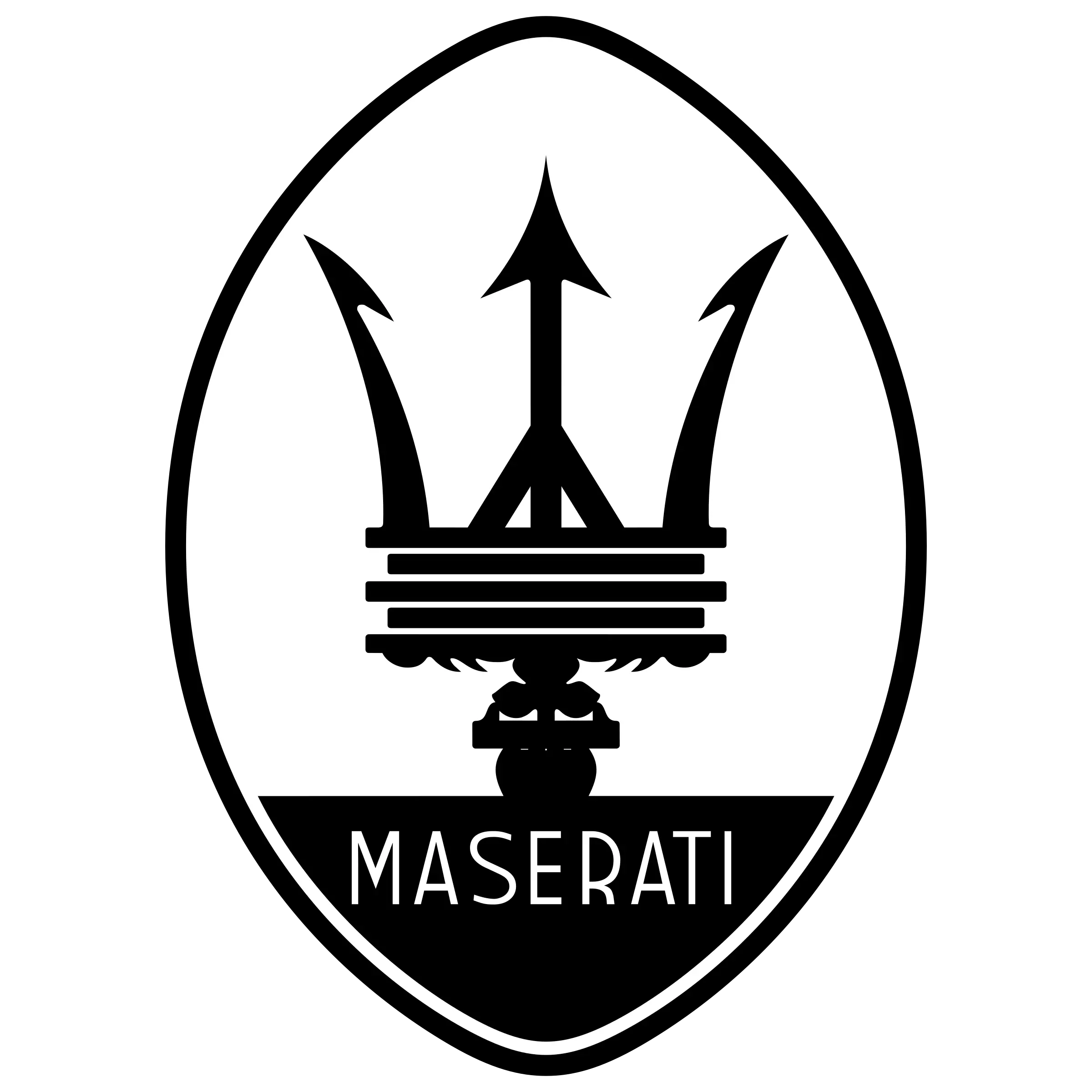 Maserati logo PNG