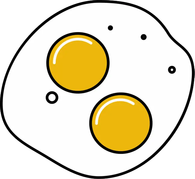 Fried egg PNG