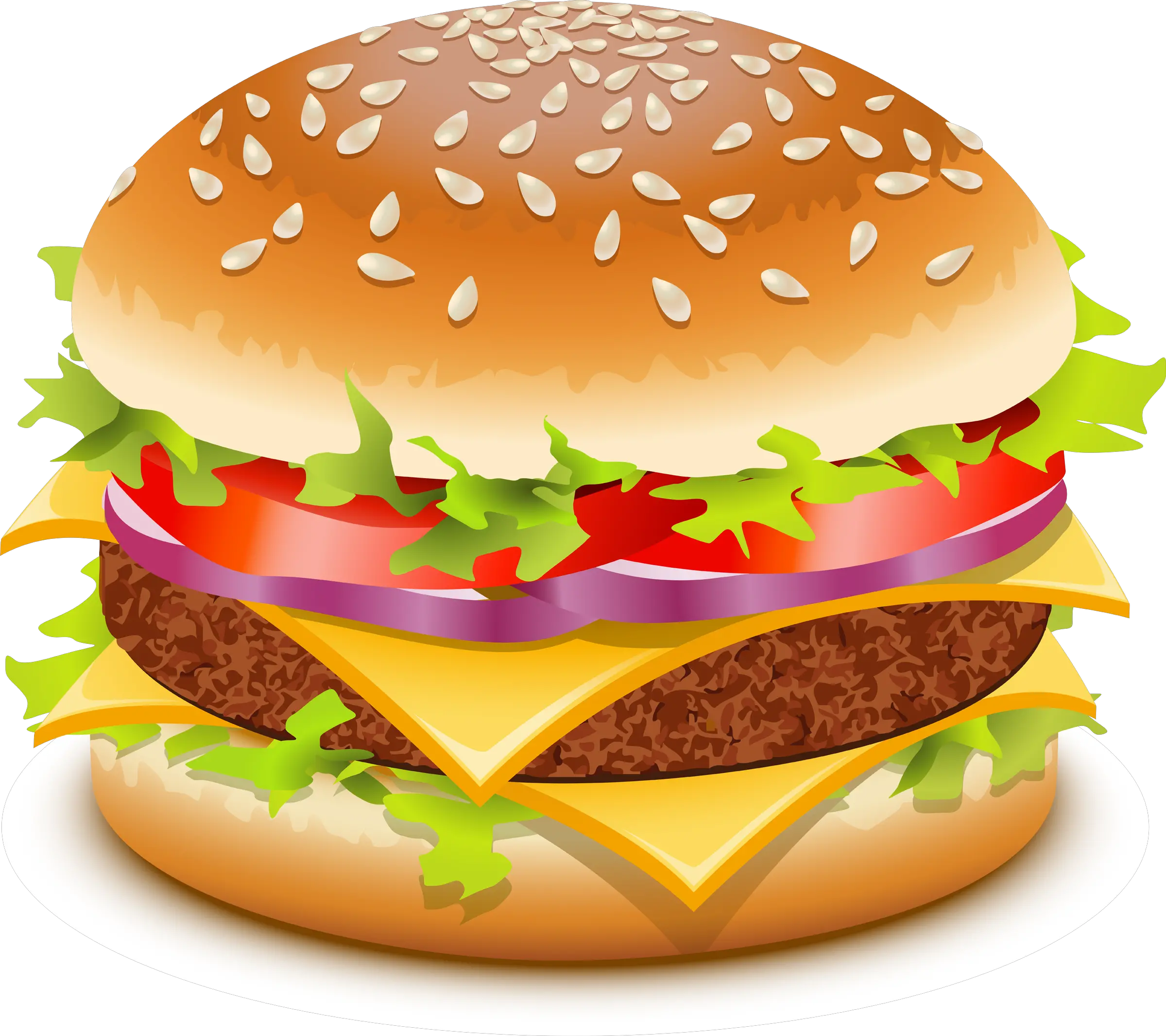 hamburger burger PNG image Mac burger