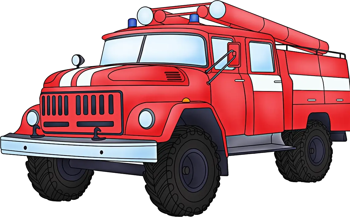 Fire engine PNG