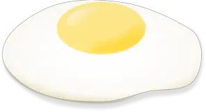 Fried egg PNG image
