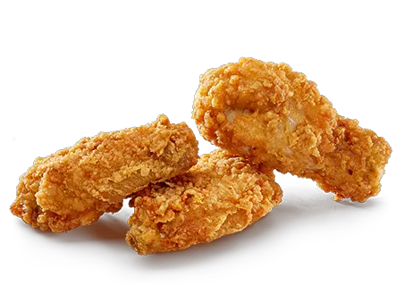 Fried KFC chicken PNG