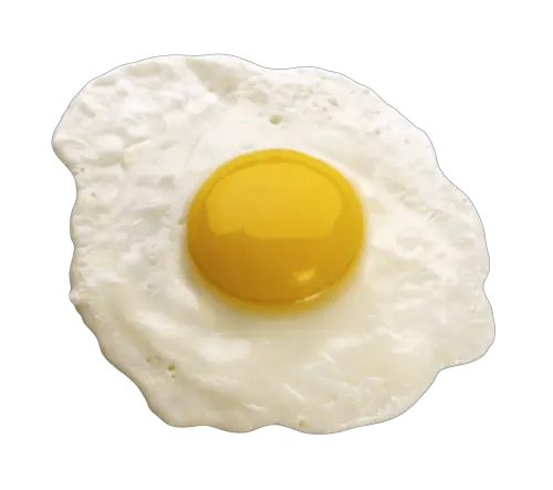 Fried egg PNG image