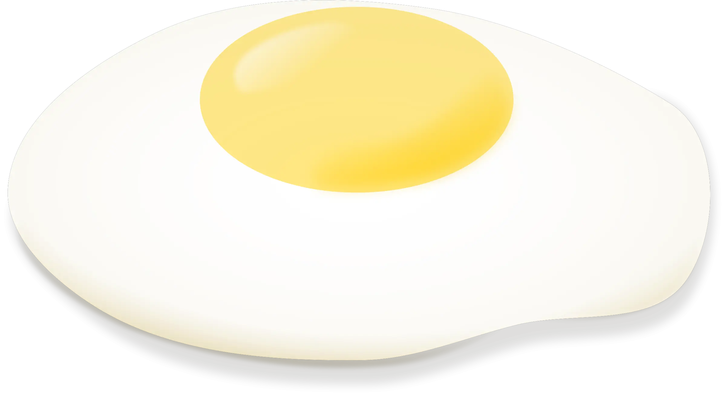 Fried egg PNG image