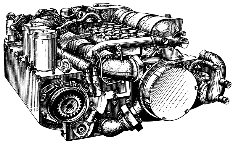 Engine motor PNG