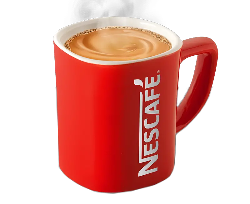 Nescafe red mug coffee PNG