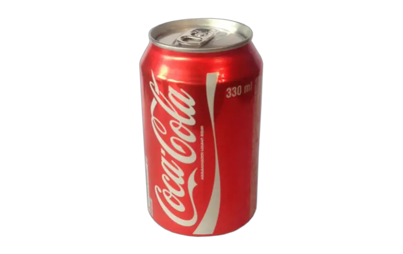 Coca Cola can PNG image