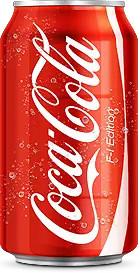 Coca Cola can PNG image