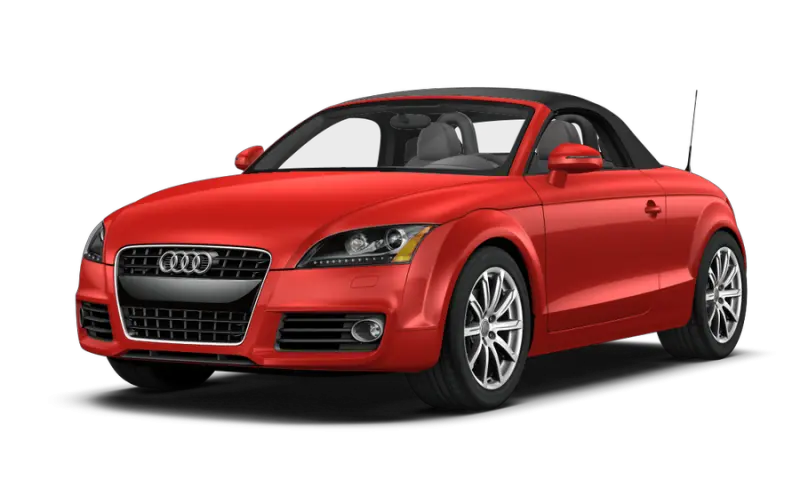 Red AUDI PNG car image