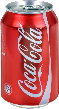 Coca Cola can PNG image