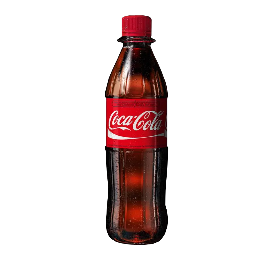 Coca Cola bottle PNG image