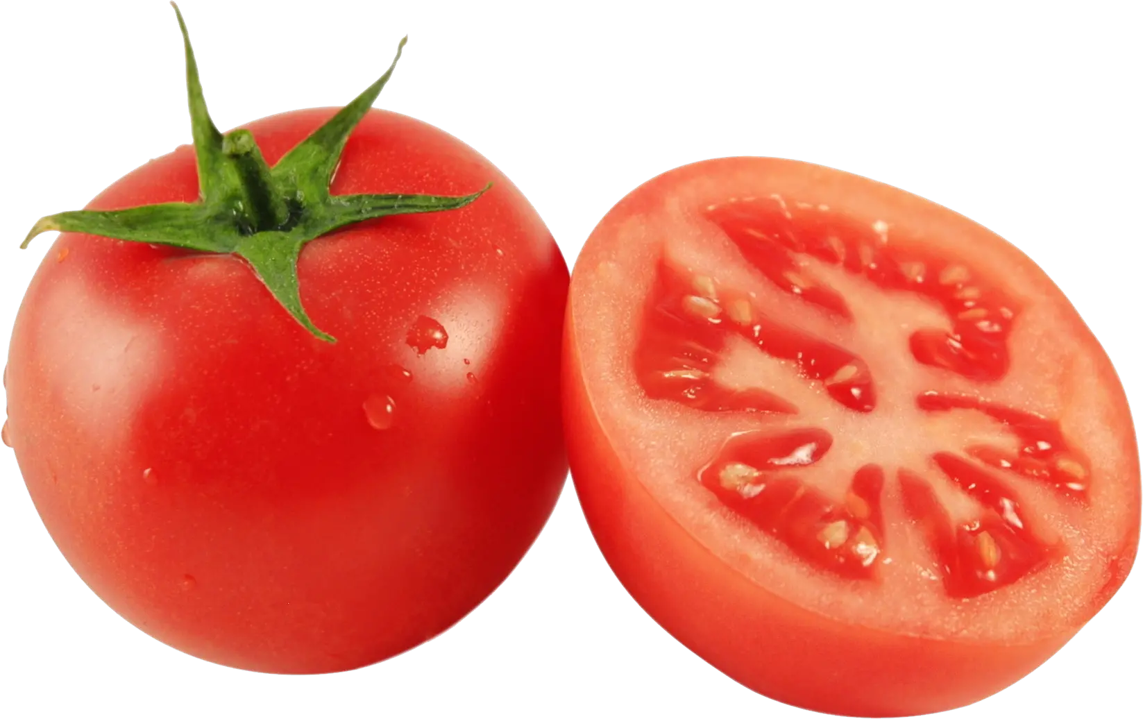 Sliced tomato PNG