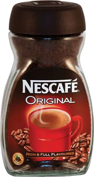 Coffee Nescafe jar PNG