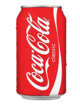 Coca Cola can PNG image