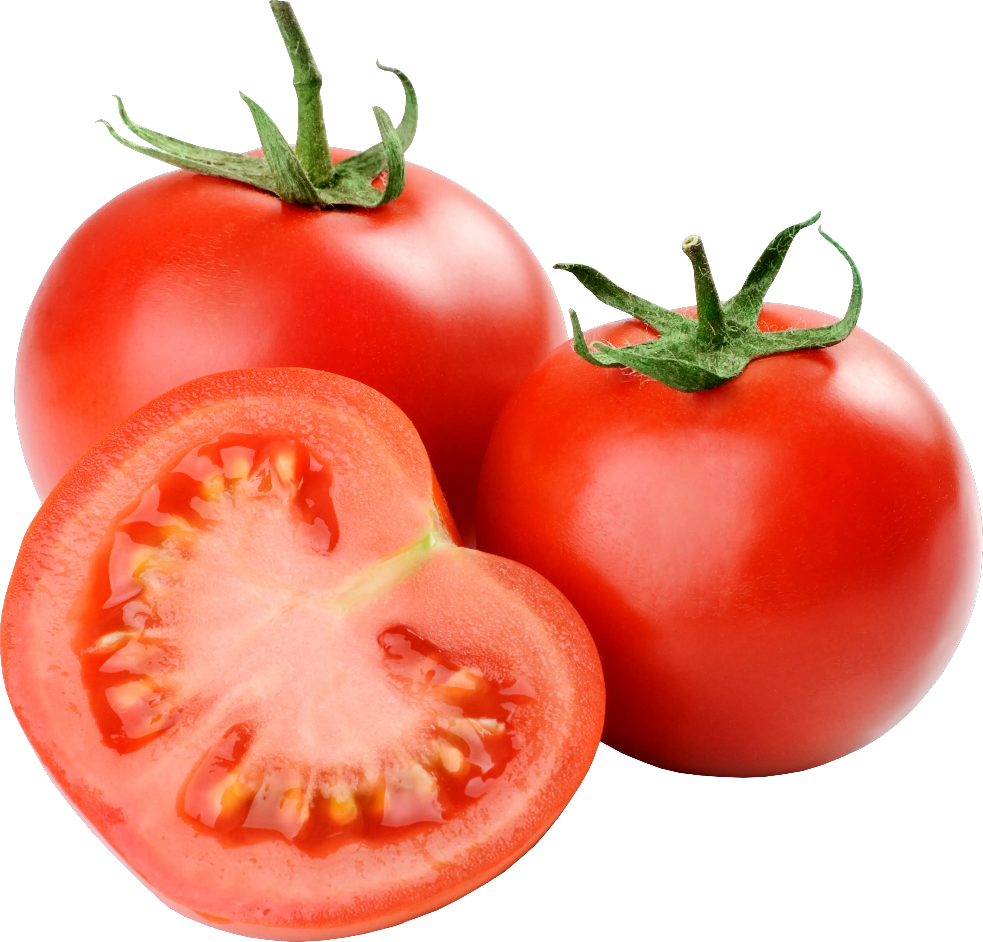 Tomatoes cutted PNG