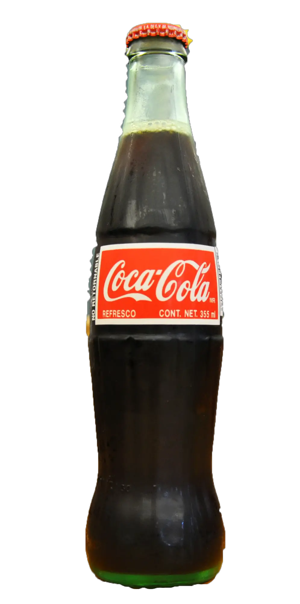 Coca cola bottle PNG image