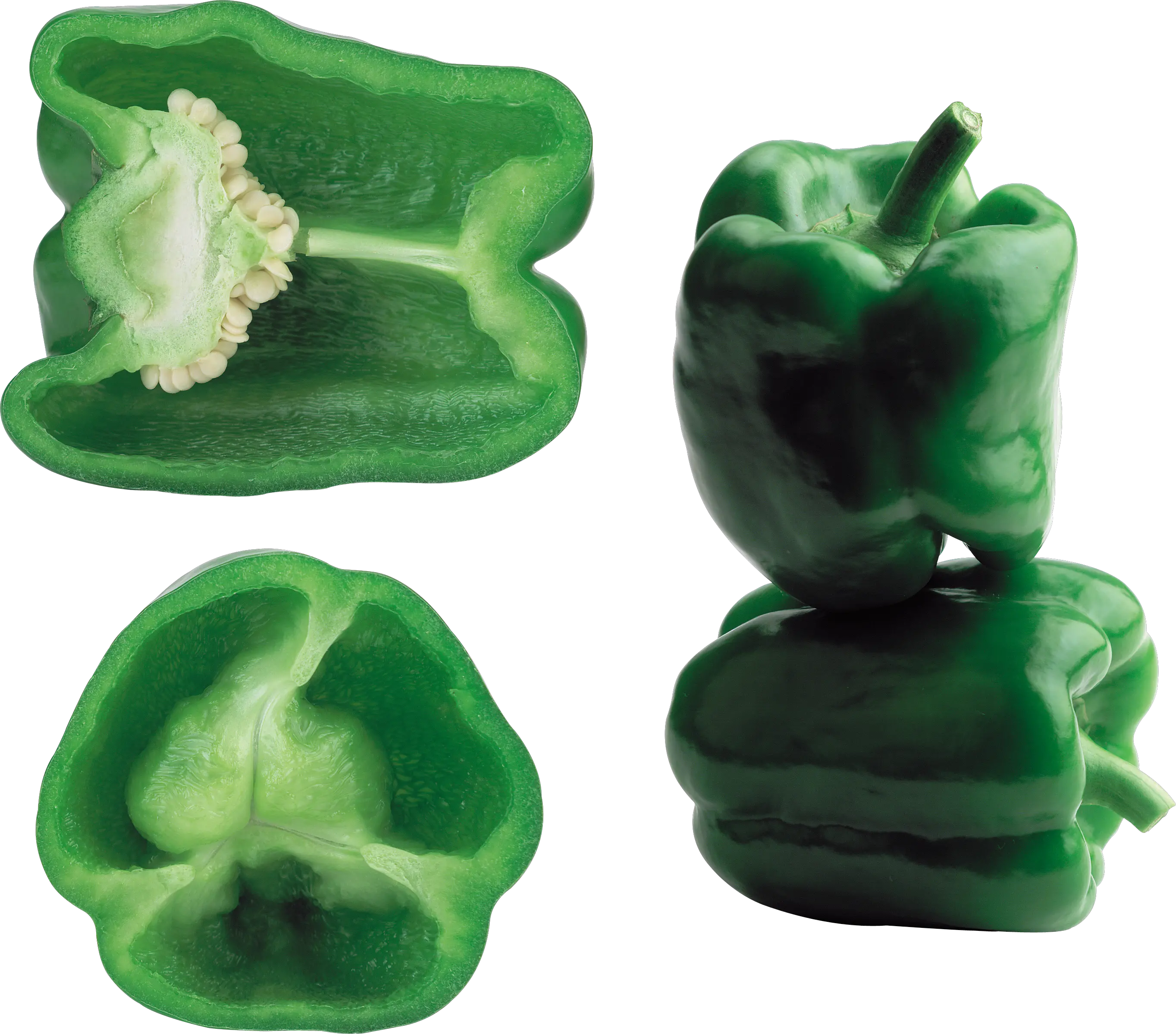 Green pepper PNG image