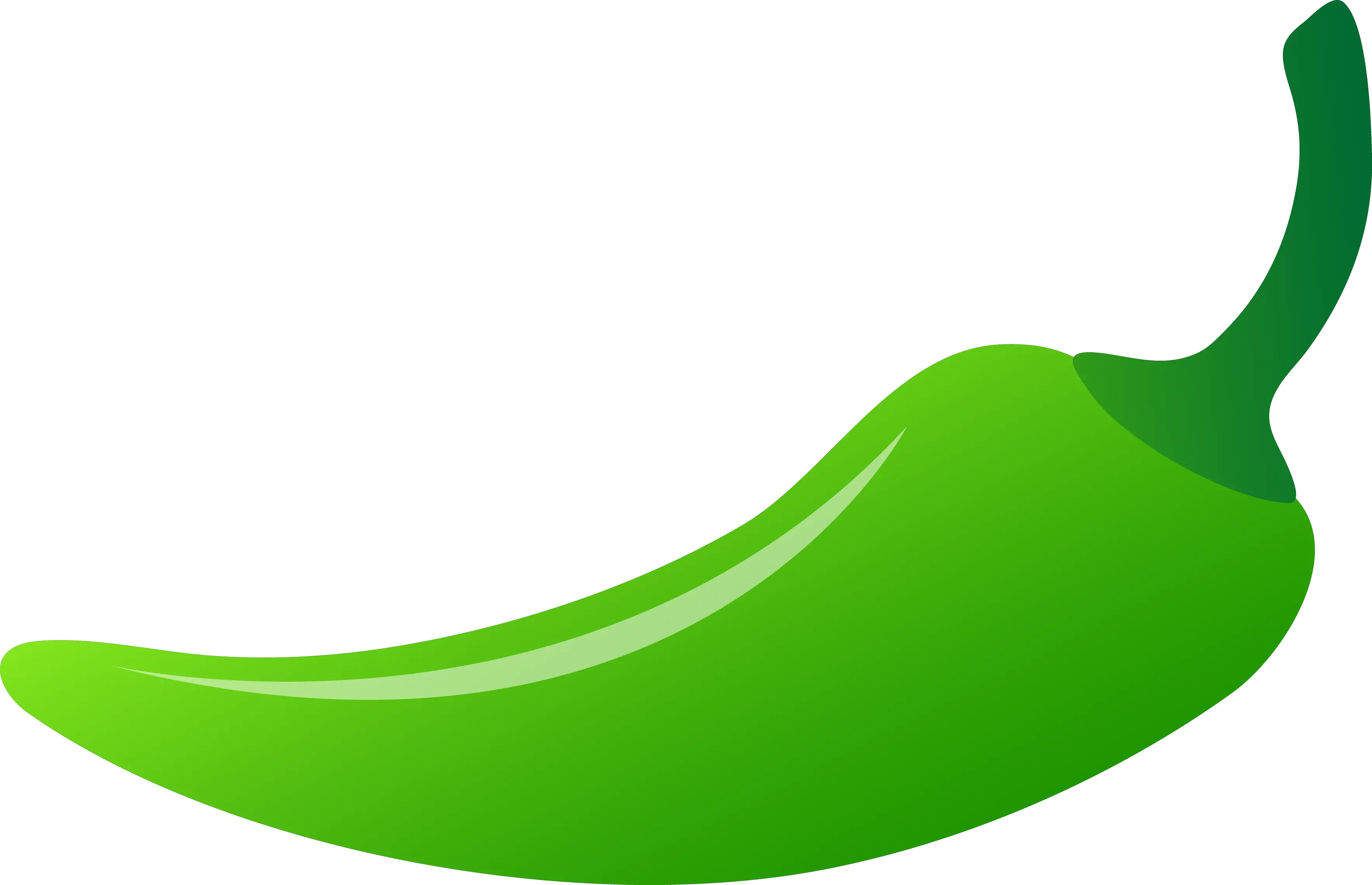 Green pepper PNG image