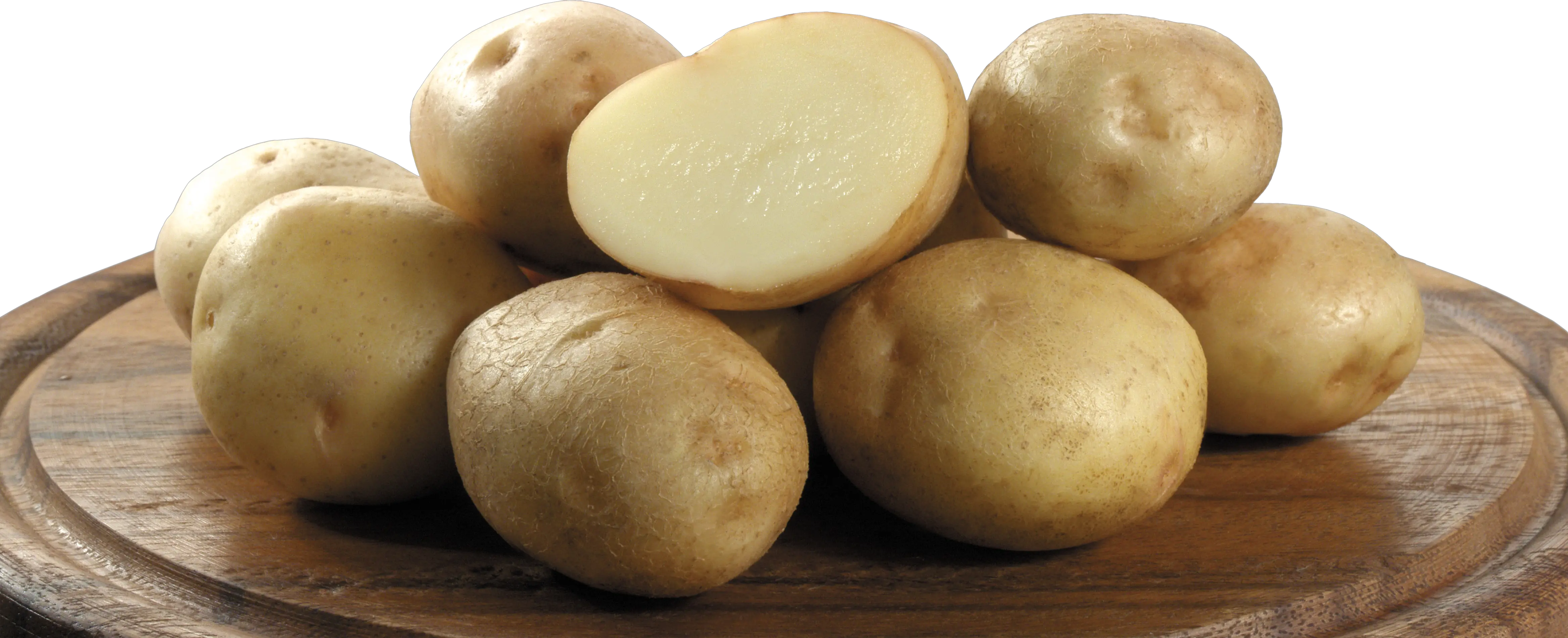 Potatoes in plate PNG