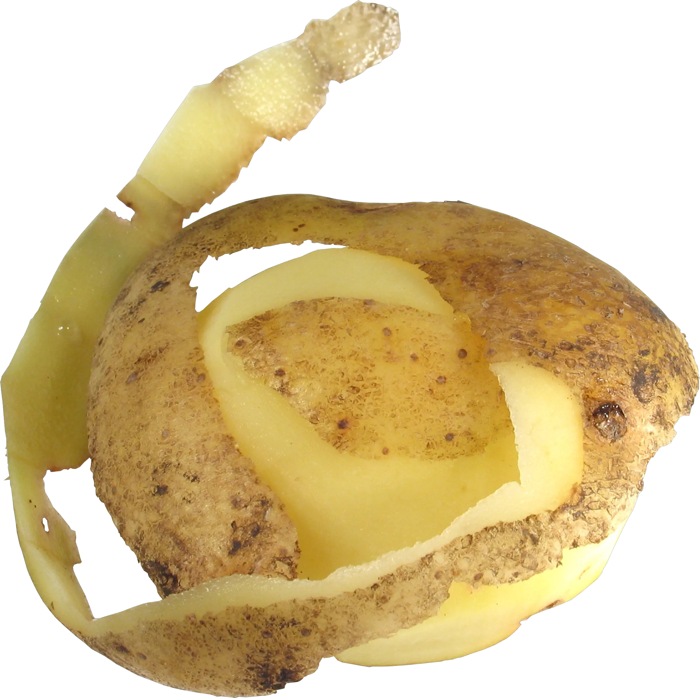 Cutted potato PNG image