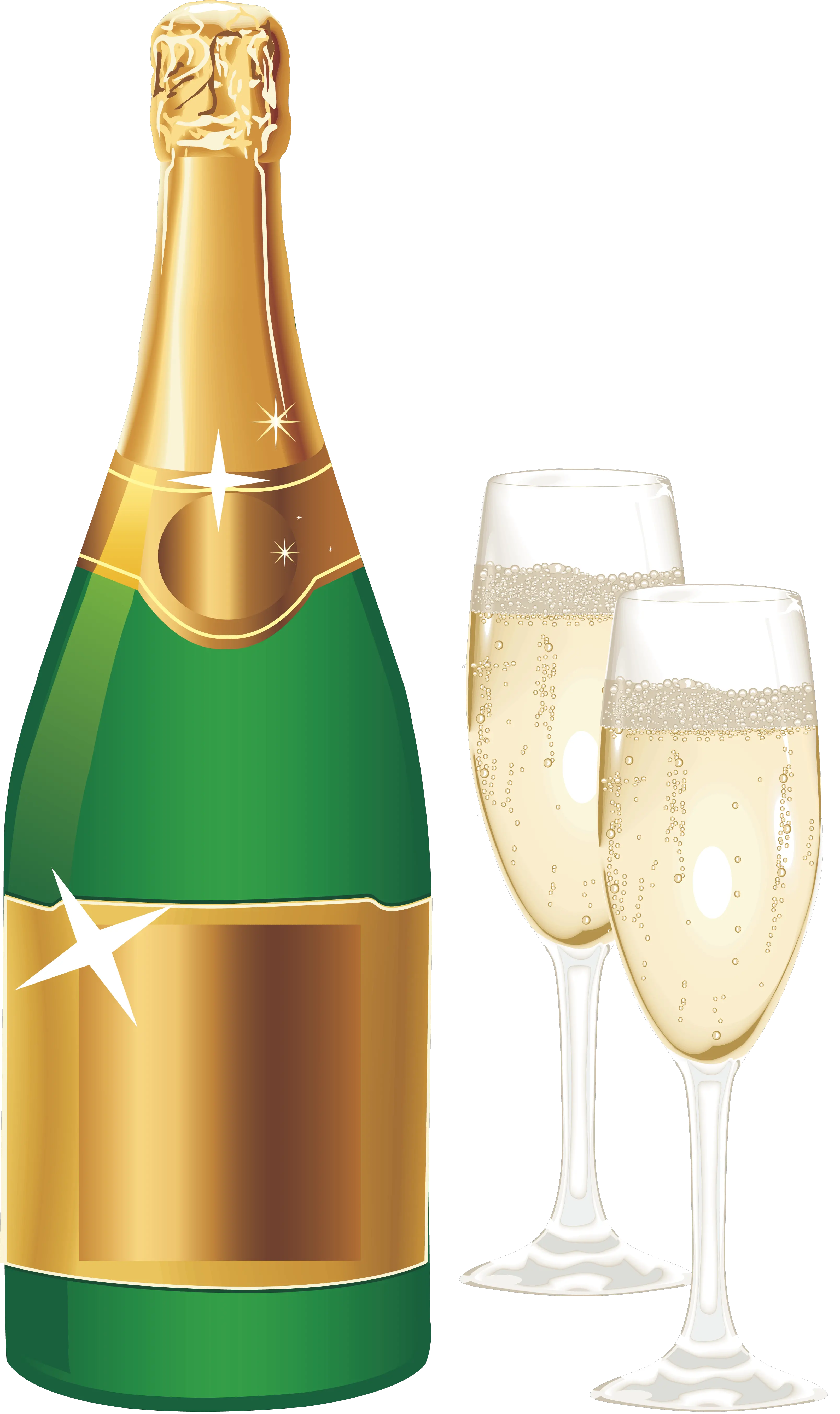 Champagne PNG transparent image