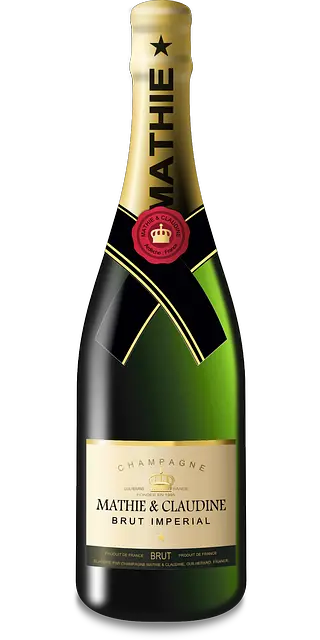 Champagne bottle PNG