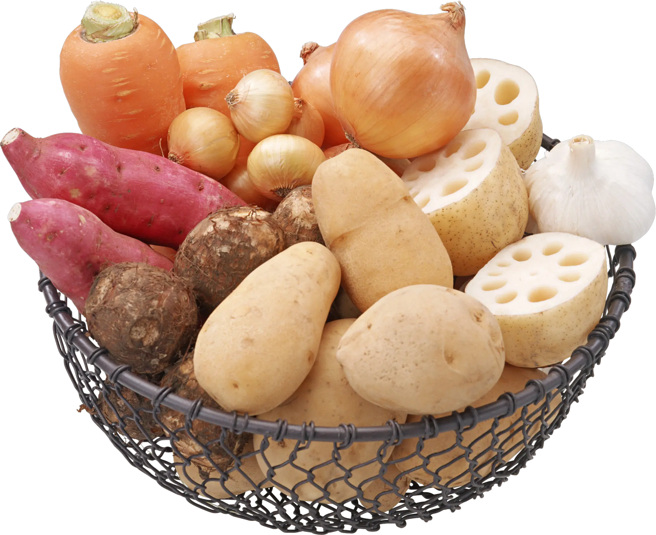 Potatoes with vegetables PNG