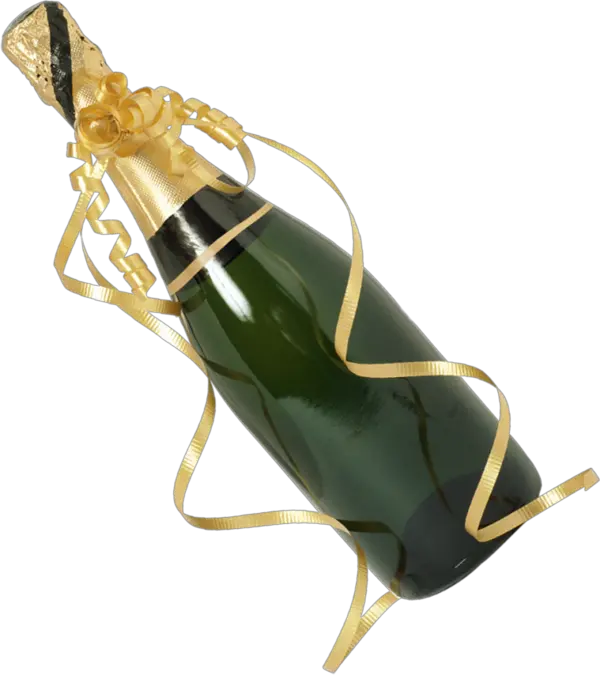 Champagne bottle PNG