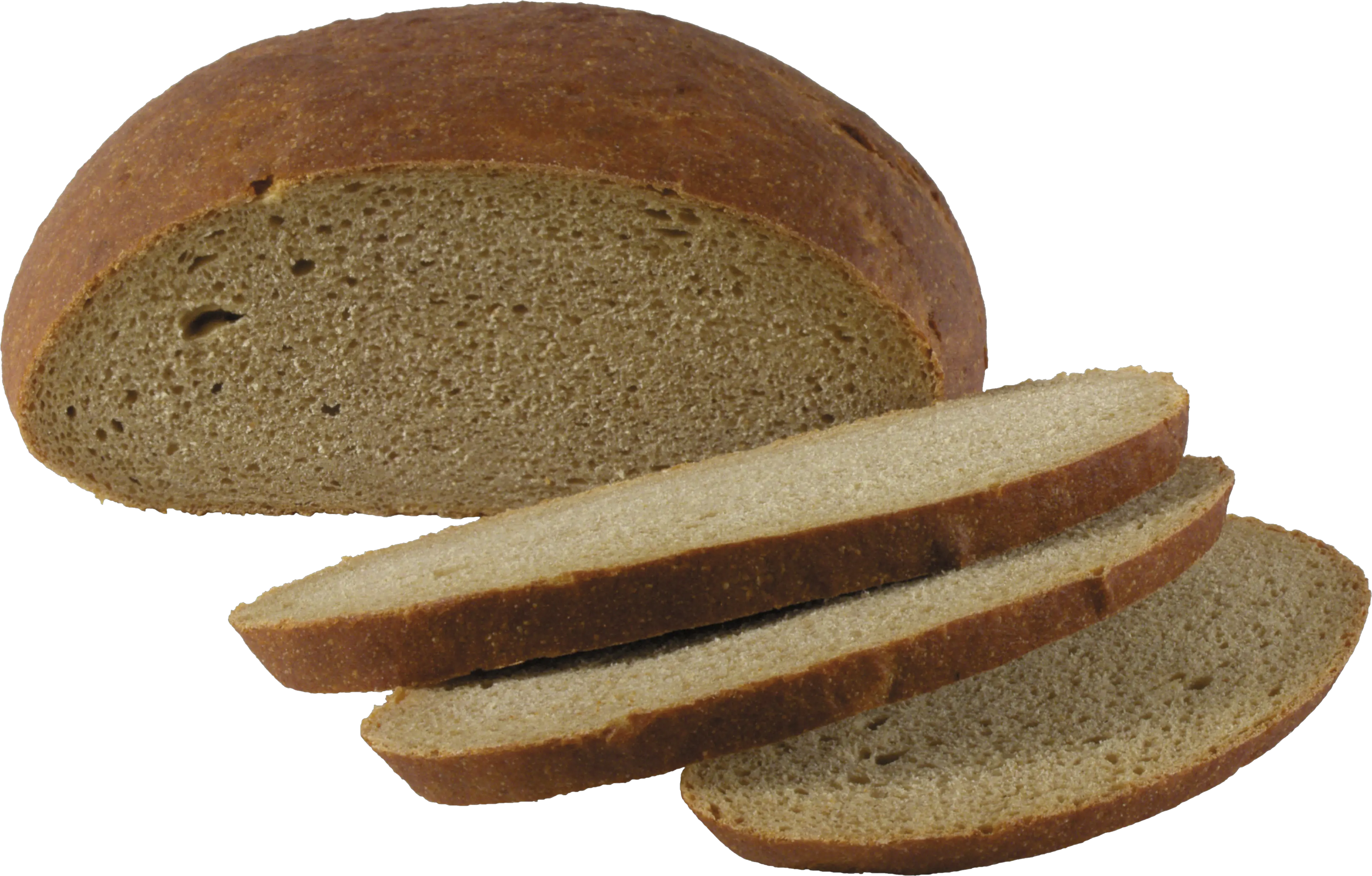 Gray bread PNG image