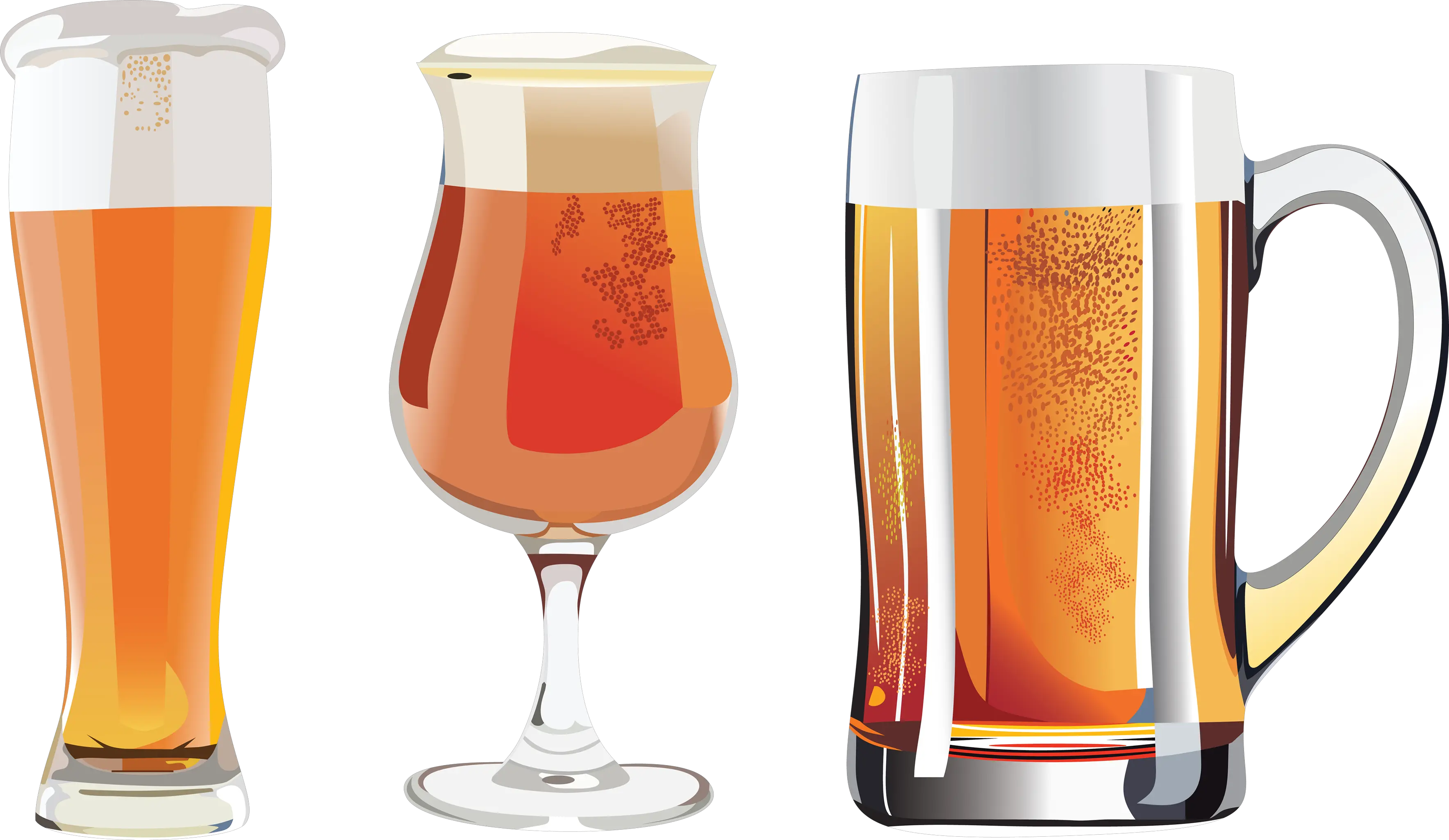 goblet beer PNG image