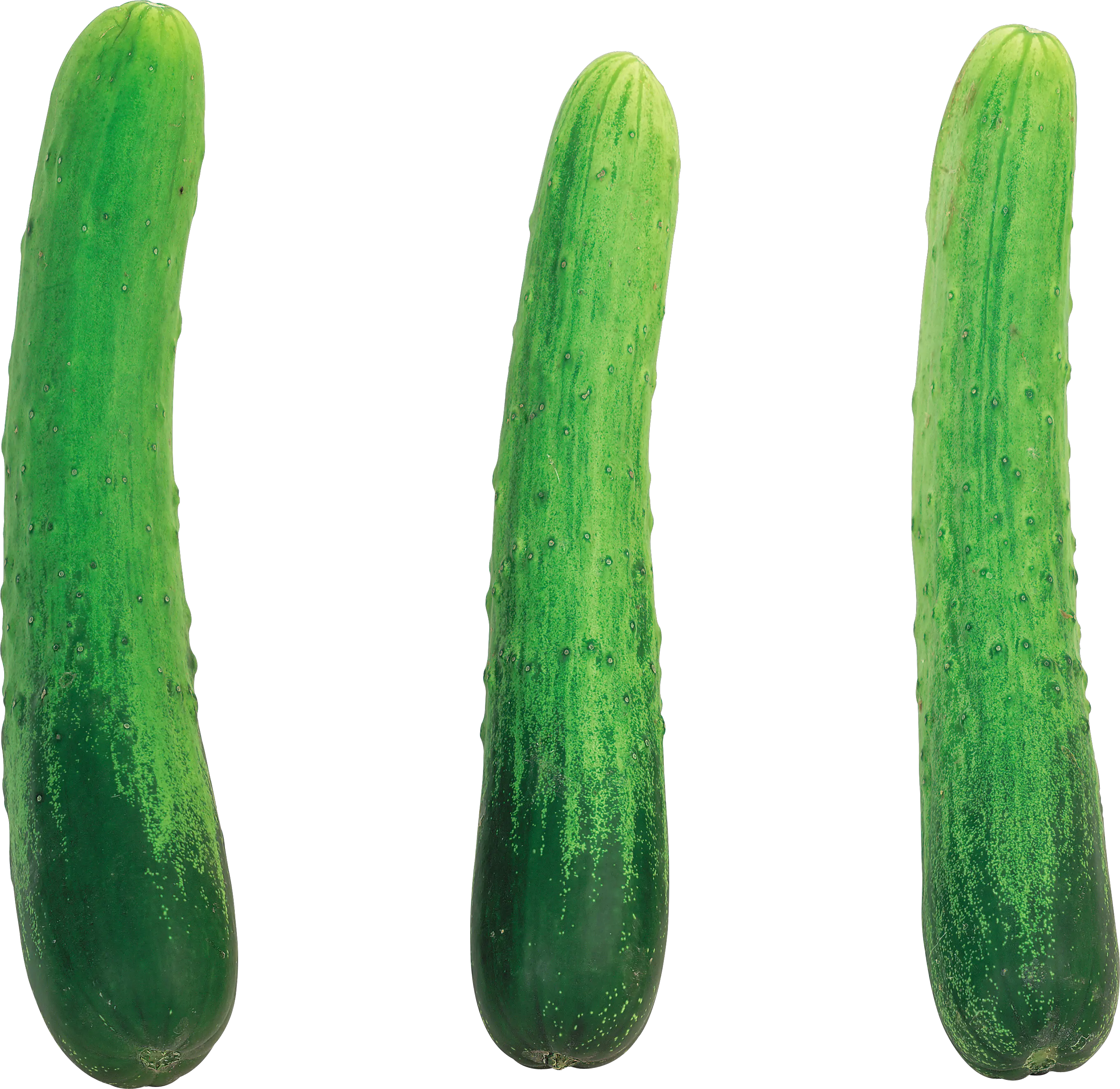 three cucumbers PNG
