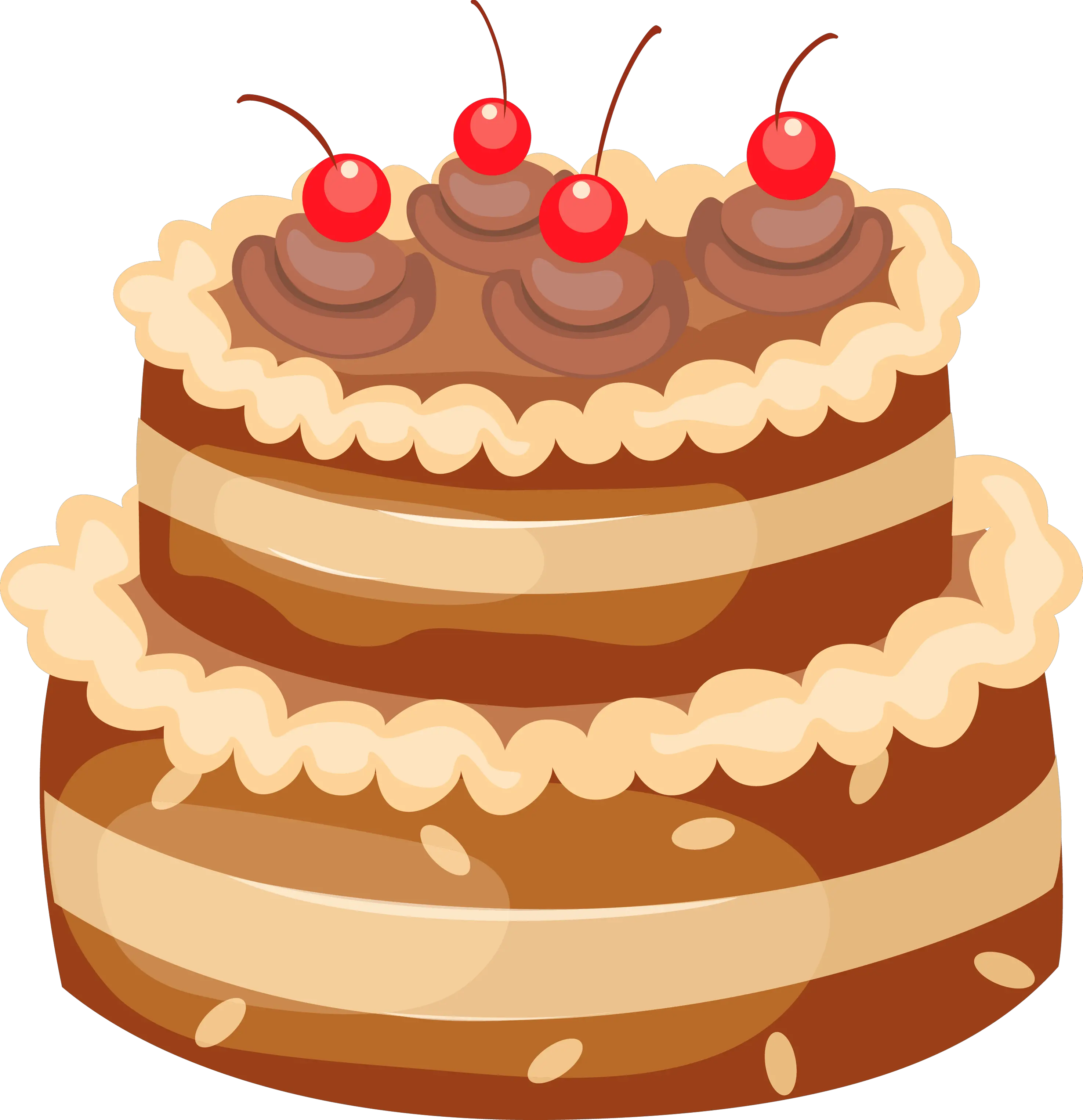 Cake birthday PNG