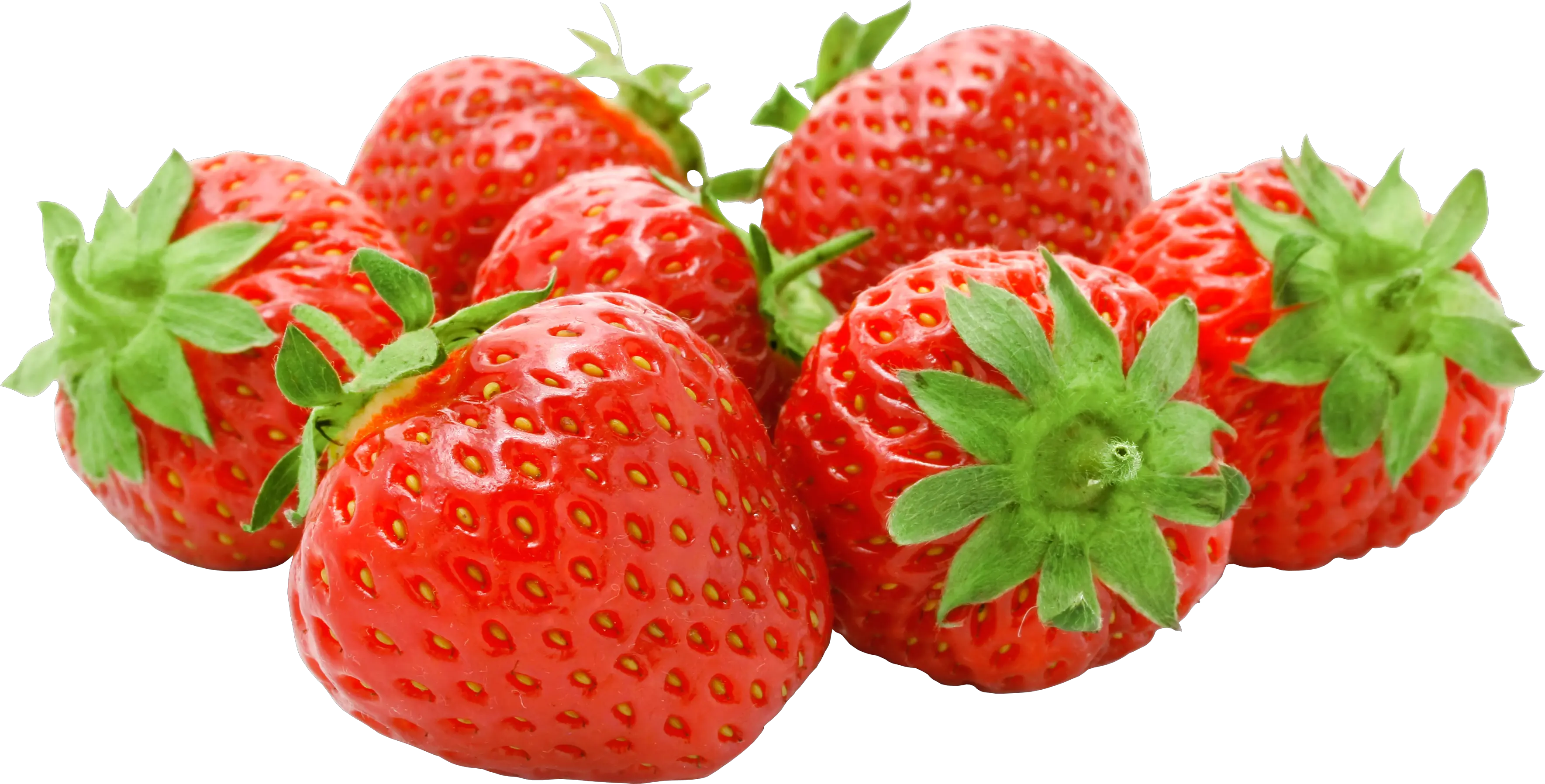 Many strawberries PNG image