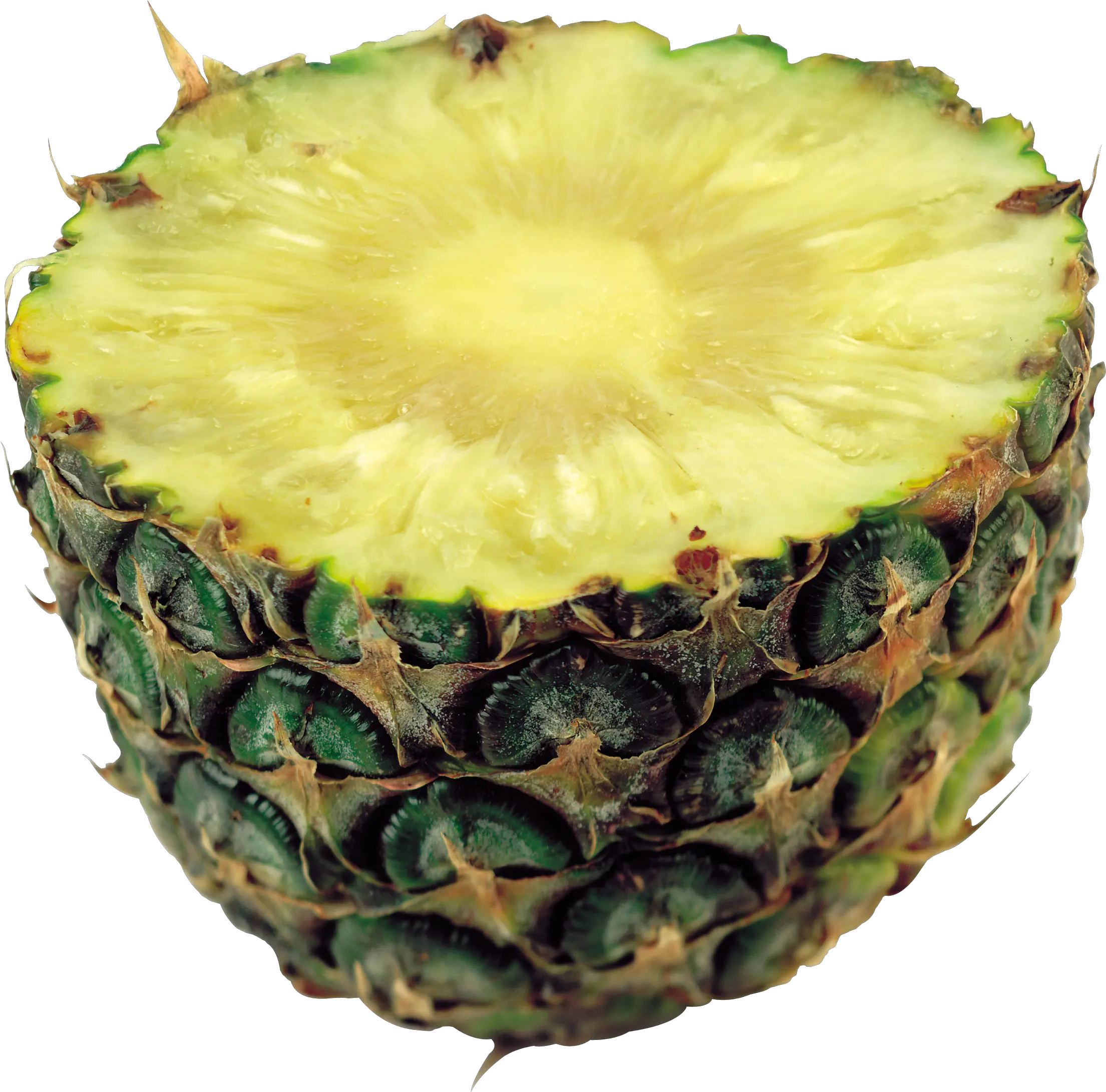 Half pineapple PNG image