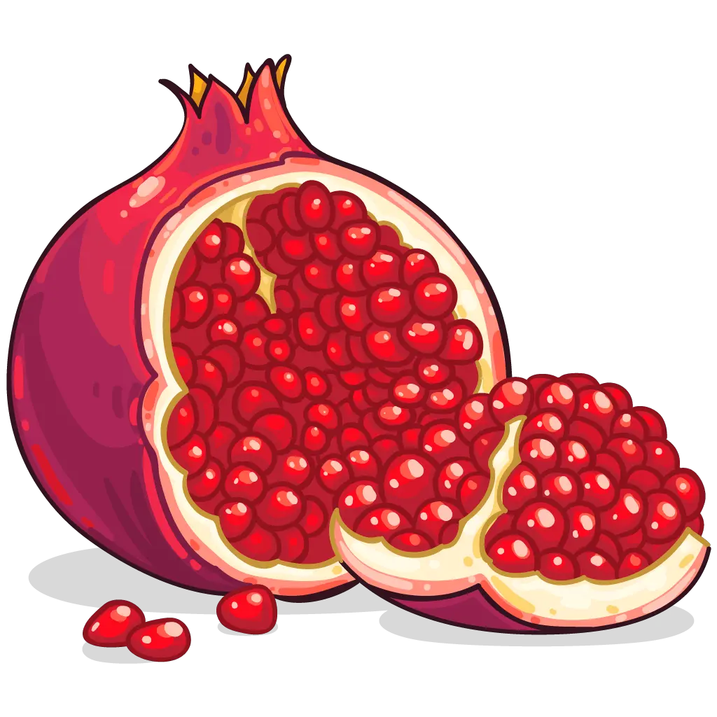 Pomegranate PNG image