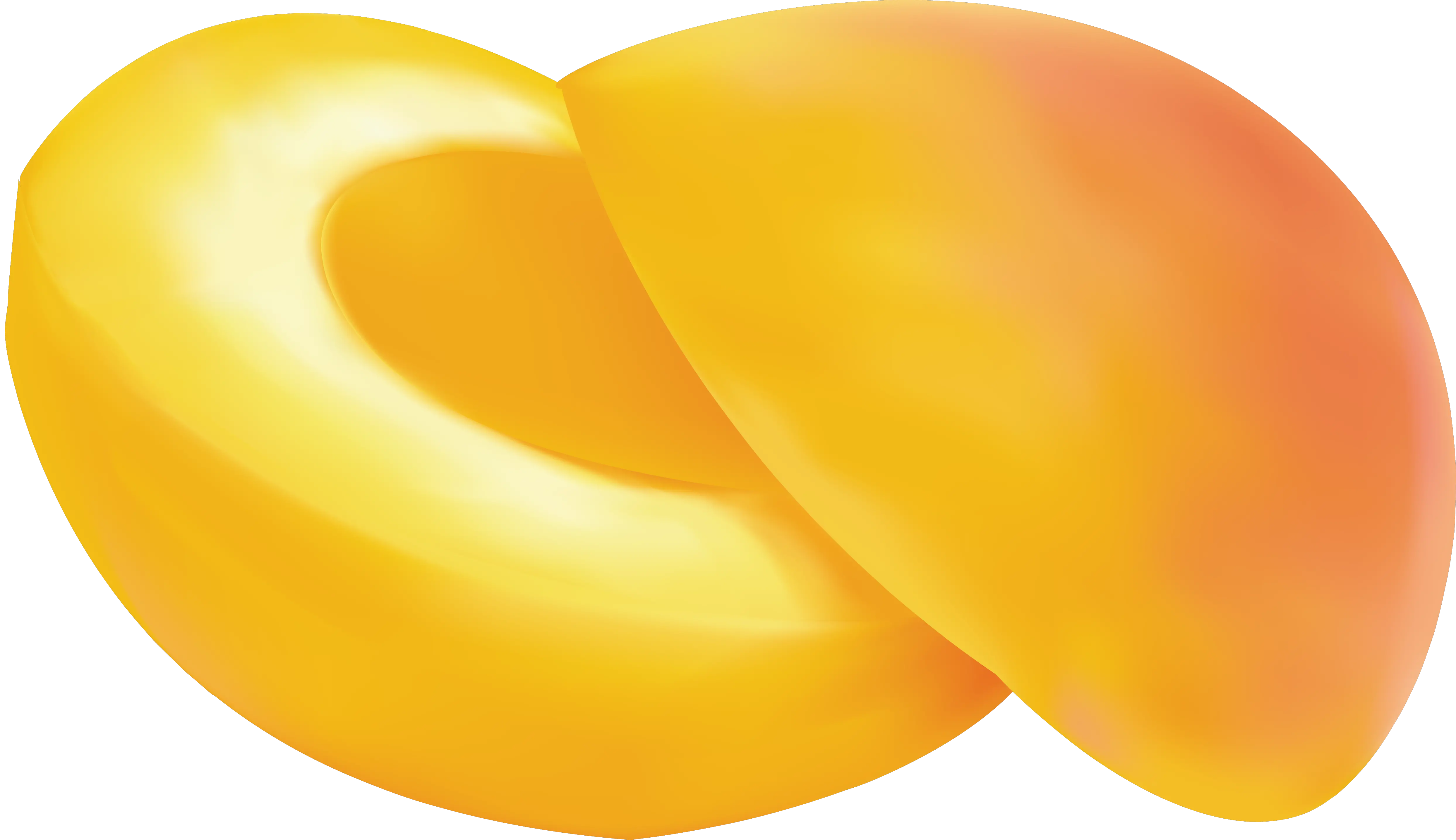 sliced peaches PNG image