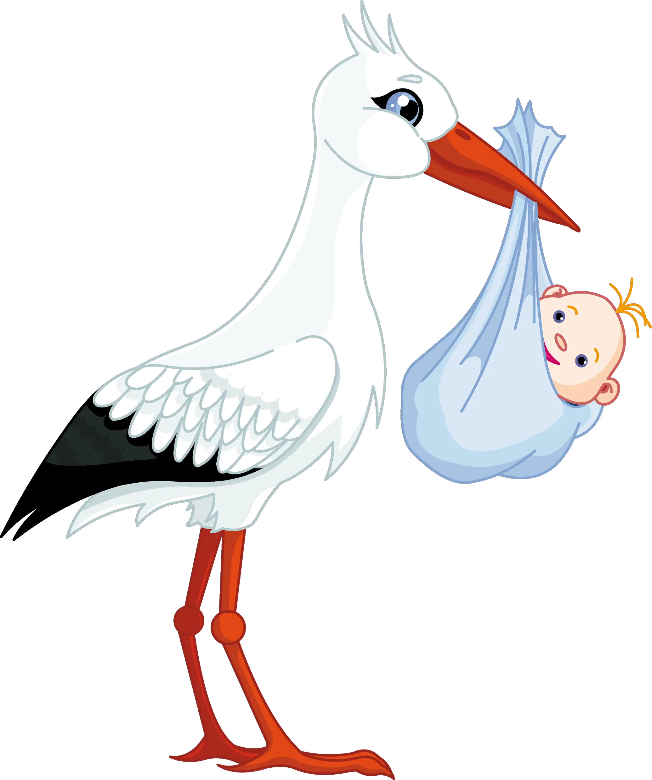 stork baby PNG