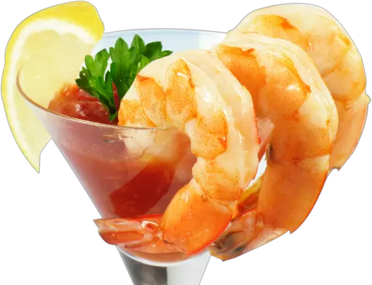 Shrimps cocktail PNG image
